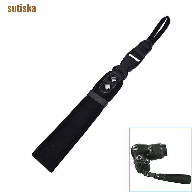 sutiska Camera Hand Grip For Canon EOS Nikon Sony Olympus SLR/DSLR Cloth Wrist Strap GUK