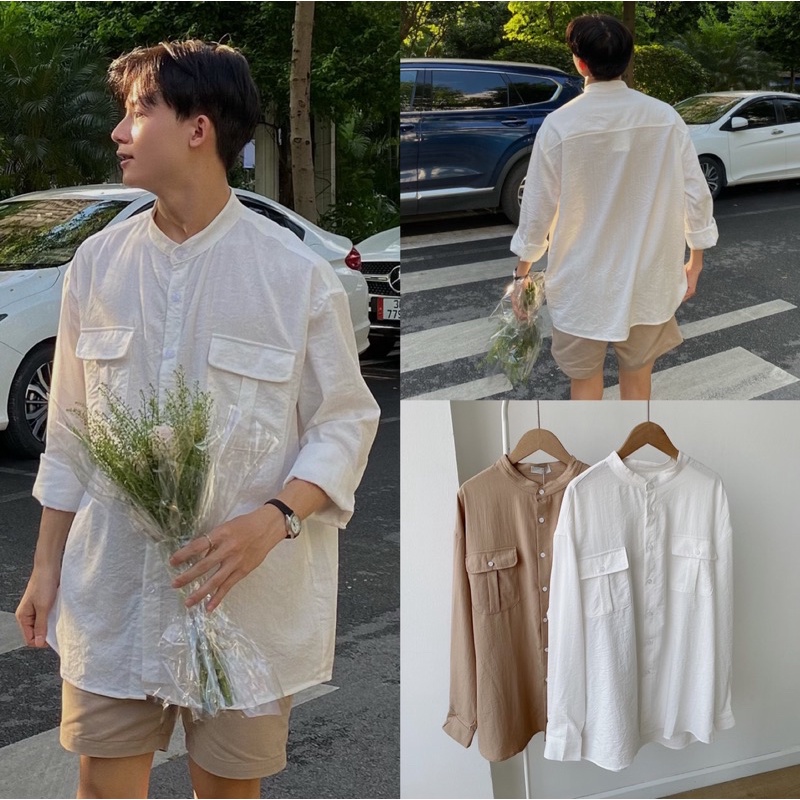 SƠ MI CỔ TRỤ BASIC