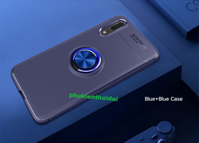 Huawei Nova 3e FREESHIP Từ 50k ốp lưng chống sốc giá đỡ hiệu AUTO FOCUS kiêm nhẫn Ver 2 kiêm nhẫn ô tô