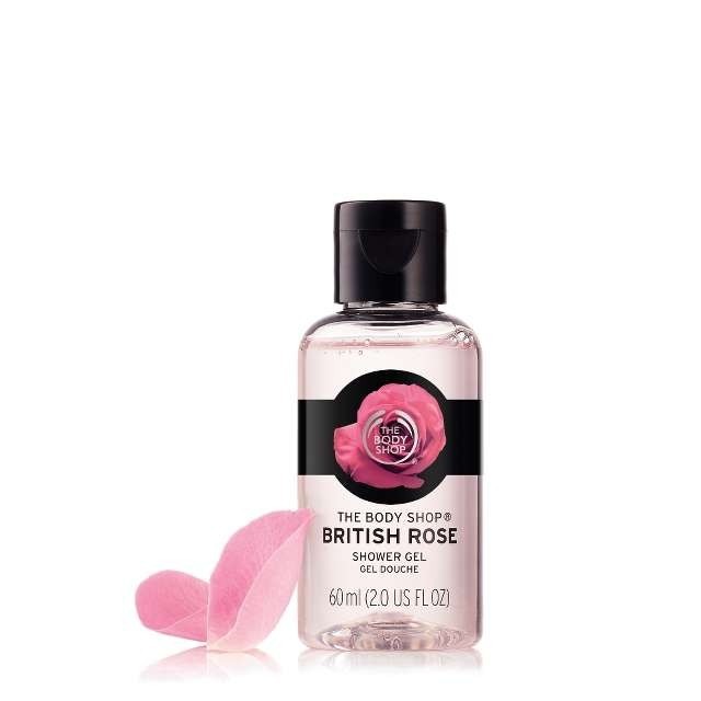 Sữa tắm dạng Gel The Body Shop British Rose Shower Gel 60ml
