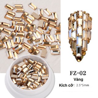 Hũ đá khối nhỏ đính gắn trang trí móng