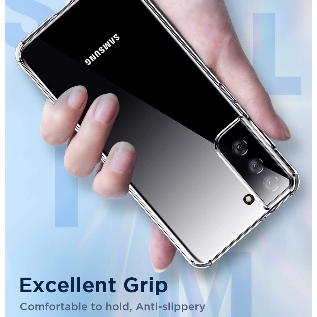 Ốp lưng silicon dẻo cho Samsung Galaxy S21 / S21 FE / S21 Plus / S21 Ultra hiệu Ultra Thin - hotphukien phân phối