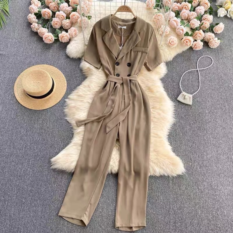 JUMSUIT DÀI CỔ VEST SANG TRỌNG