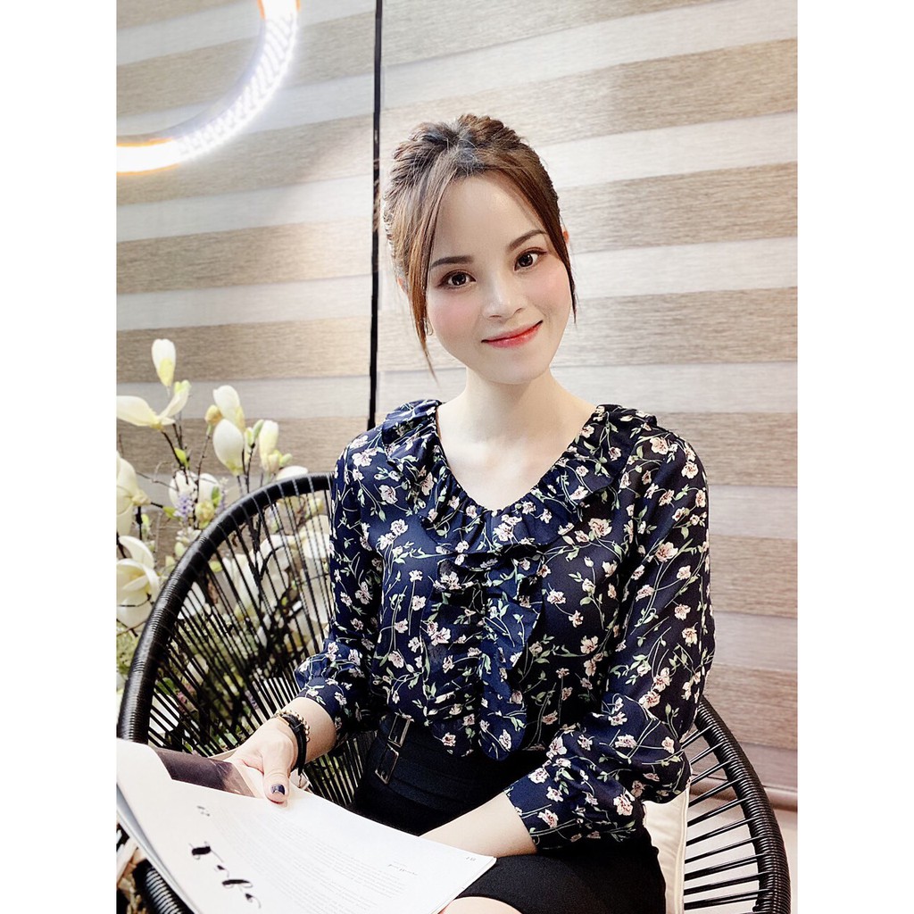 Áo sơ mi cổ bèo siêu đẹp ( M04)