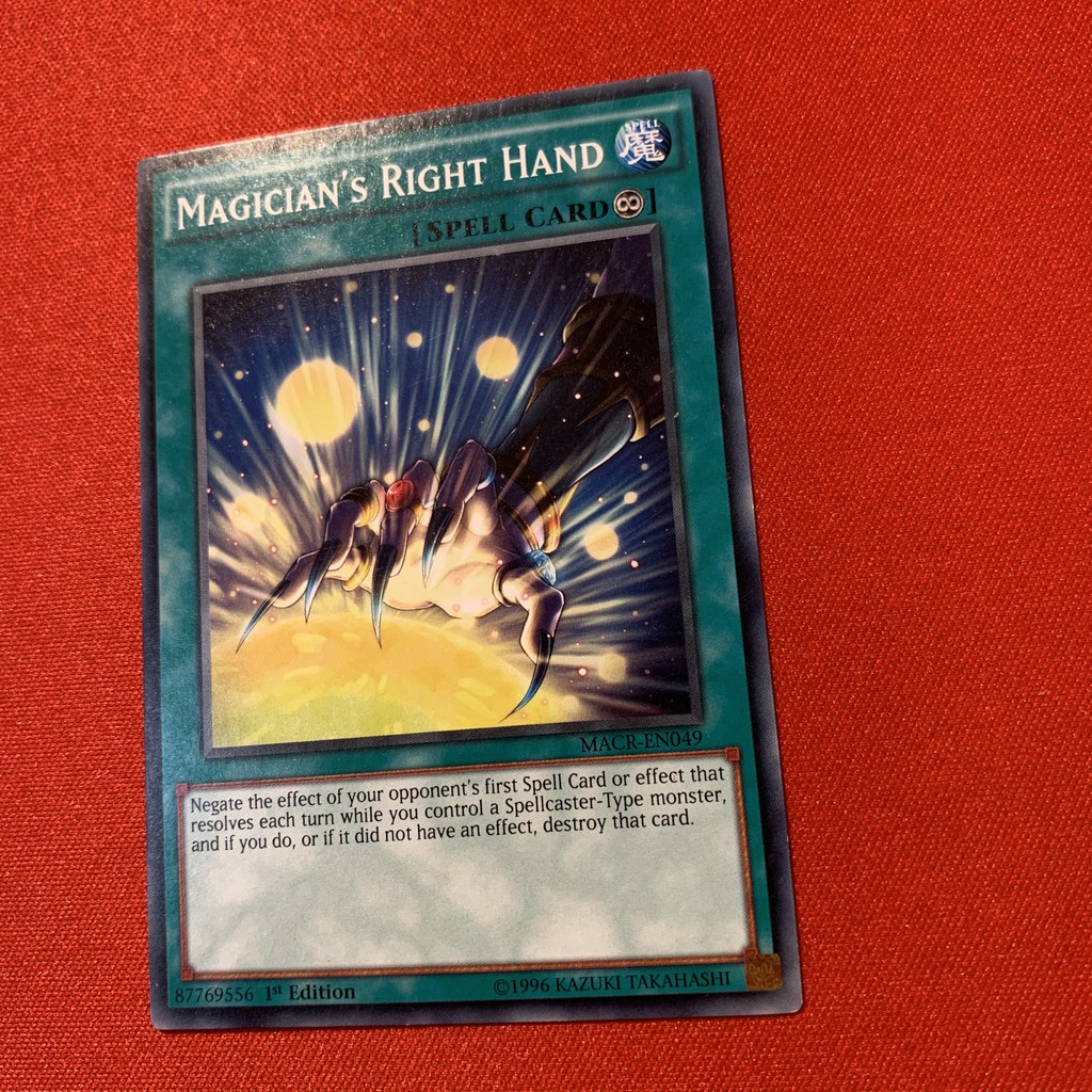 [EN][Thẻ Bài Yugioh Chính Hãng] 'Magician's Right Hand'