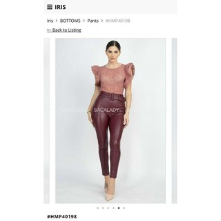 Quần da iris - 3203