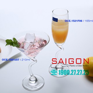 LY THỦY TINH SALSA COCKTAIL OCEAN 210ML