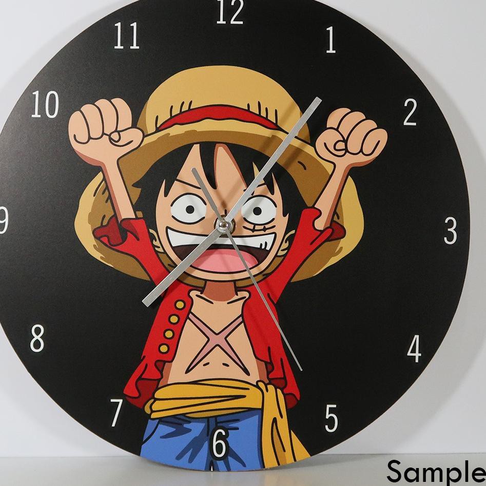 Đồng Hồ Gỗ Treo Tường In Hình Nhân Vật Anime One Piece Ctn007