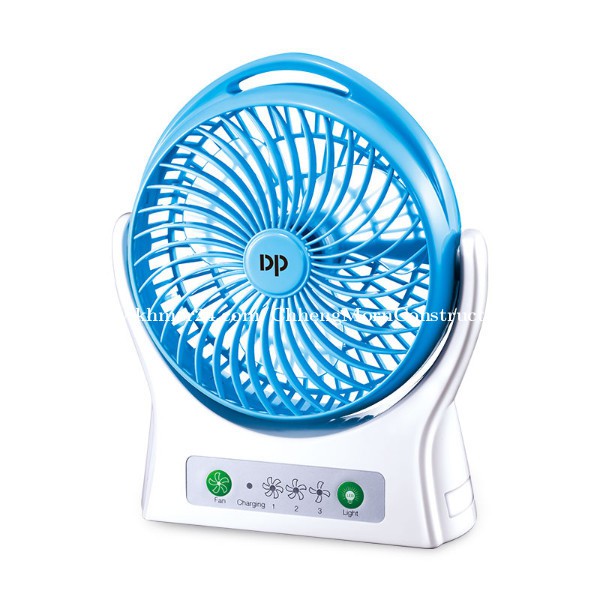 [DP SIÊU MÁT] QUẠT SẠC SIÊU MÁT USB DP 7605 - 3 TỐC ĐỘ GIÓ - ĐÈN LED | BigBuy360 - bigbuy360.vn