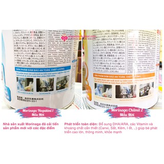 Sữa Morinaga số 1 850g combo 2 hộp