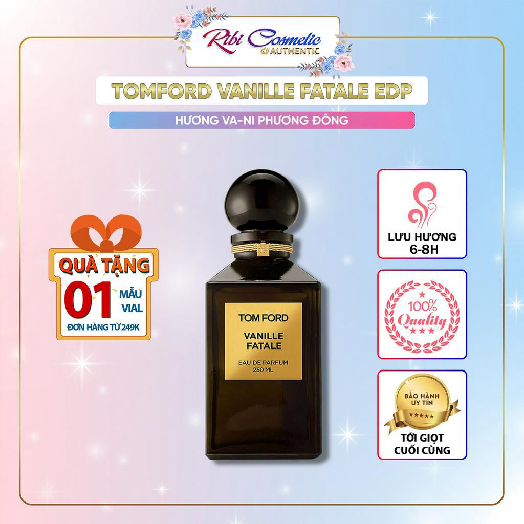 Nước Hoa Unisex Nam Nữ Tf Vanille Fatale Hương Vani Ngọt Ngào Nổi Bật Cao Cấp Sang Trọng Đẳng Cấp Hấp Dẫn