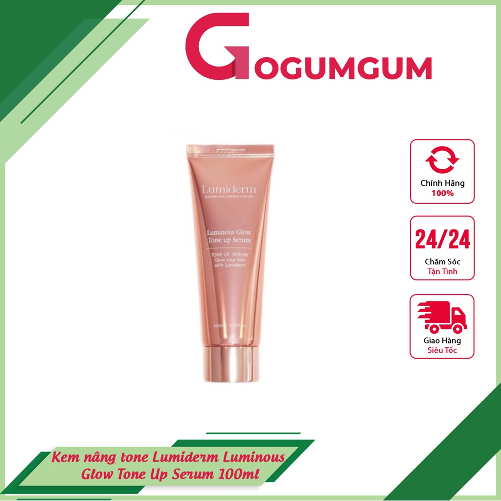 Kem nâng tone Lumiderm Luminous Glow Tone Up Serum 100ml