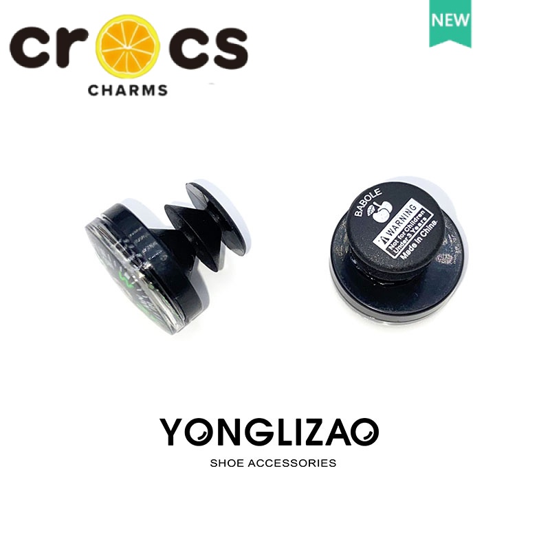 Phụ Kiện Khóa Giày crocs Mini Hình La Bàn Hoa Trang Trí Trên Cùng DIY