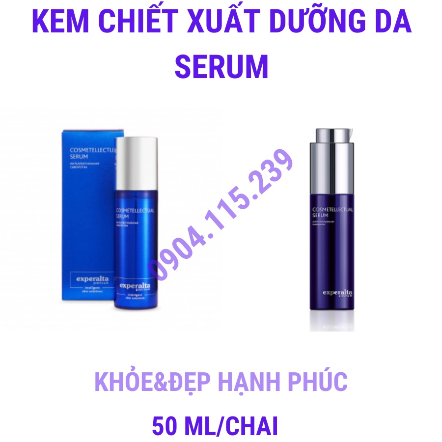 [ 409280 - T4/24 ] Kem dưỡng da chiết xuất Experalta Platinum Cosmetellectual Serum – 50 ml/chai