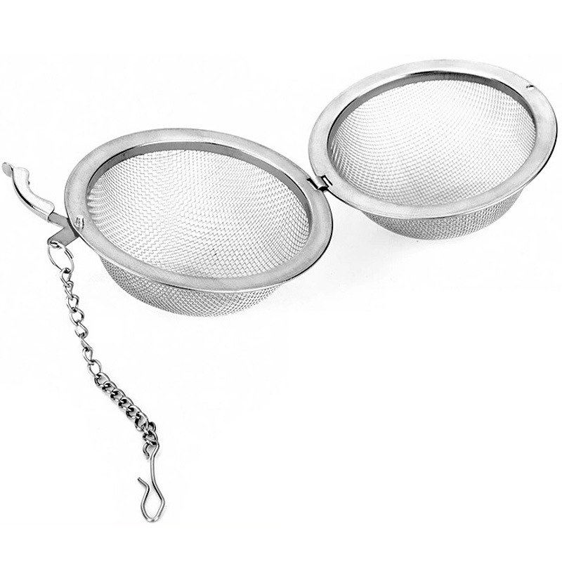 Dụng cụ lọc trà hình quả cầu bằng thép không gỉ