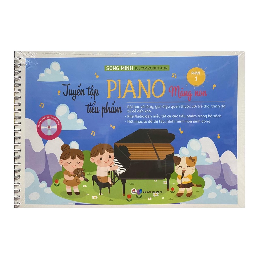 Sách - Tuyển tập tiểu phẩm Piano măng non phần 1