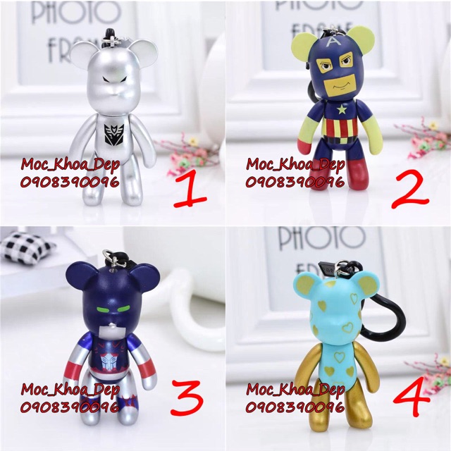 Móc Chìa Khoá Gấu POPOBE 🚛 FREE SHIP 🚛