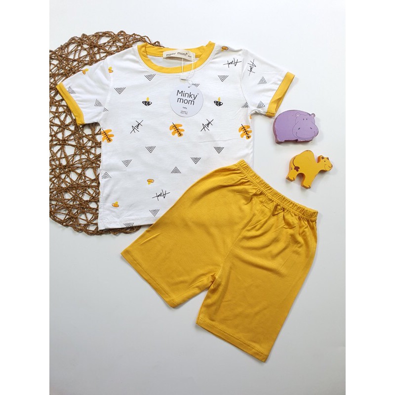 Đồ bộ thun lạnh cho bé ❤️ freeship ❤️ đồ bộ bé trai bé gái thun lạnh minky mom hàng loại 1 - just kids