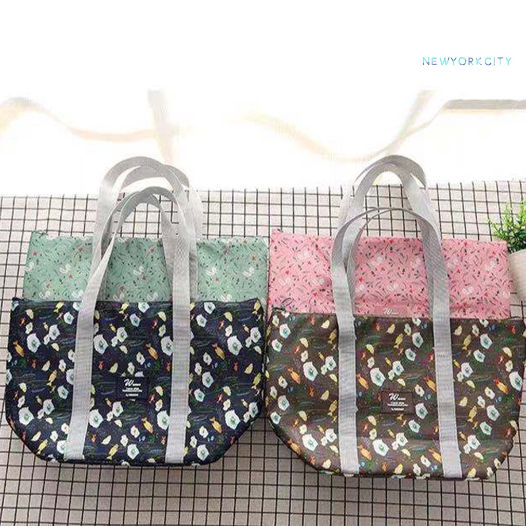Túi Đựng Cơm Trưa NYC Cỡ Lớn Bằng Vải Chống Nước Cách Nhiệt