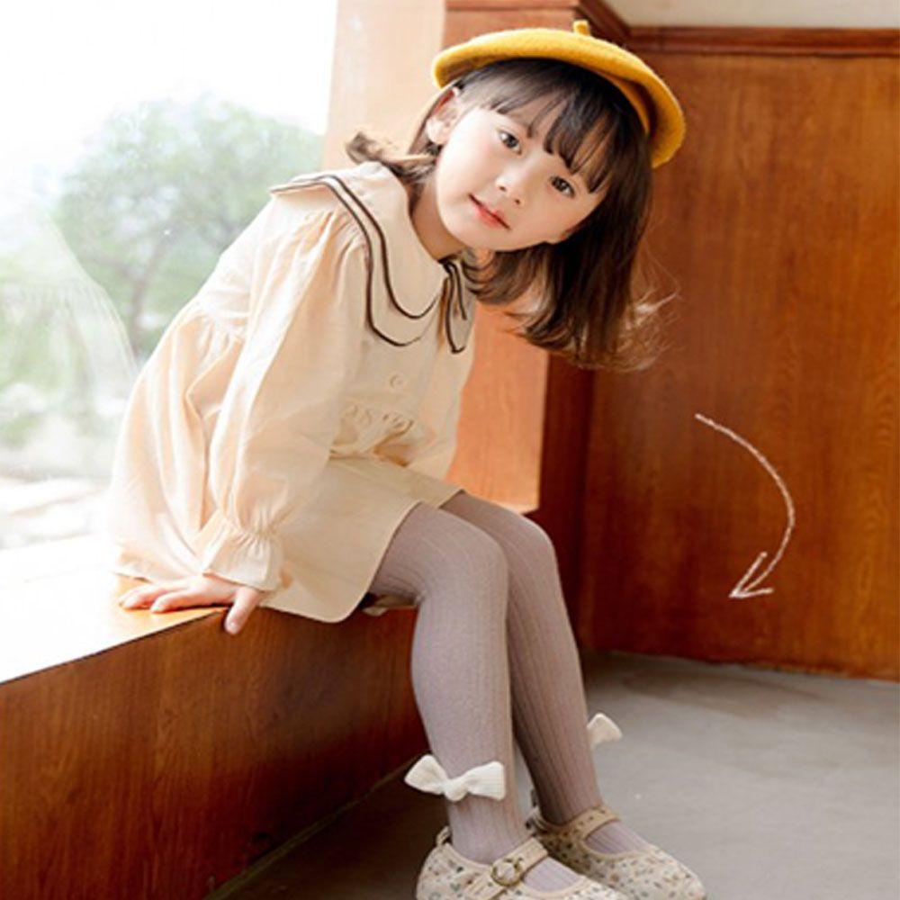 Quần Tất Màu Trơn Thắt Nơ Thời Trang