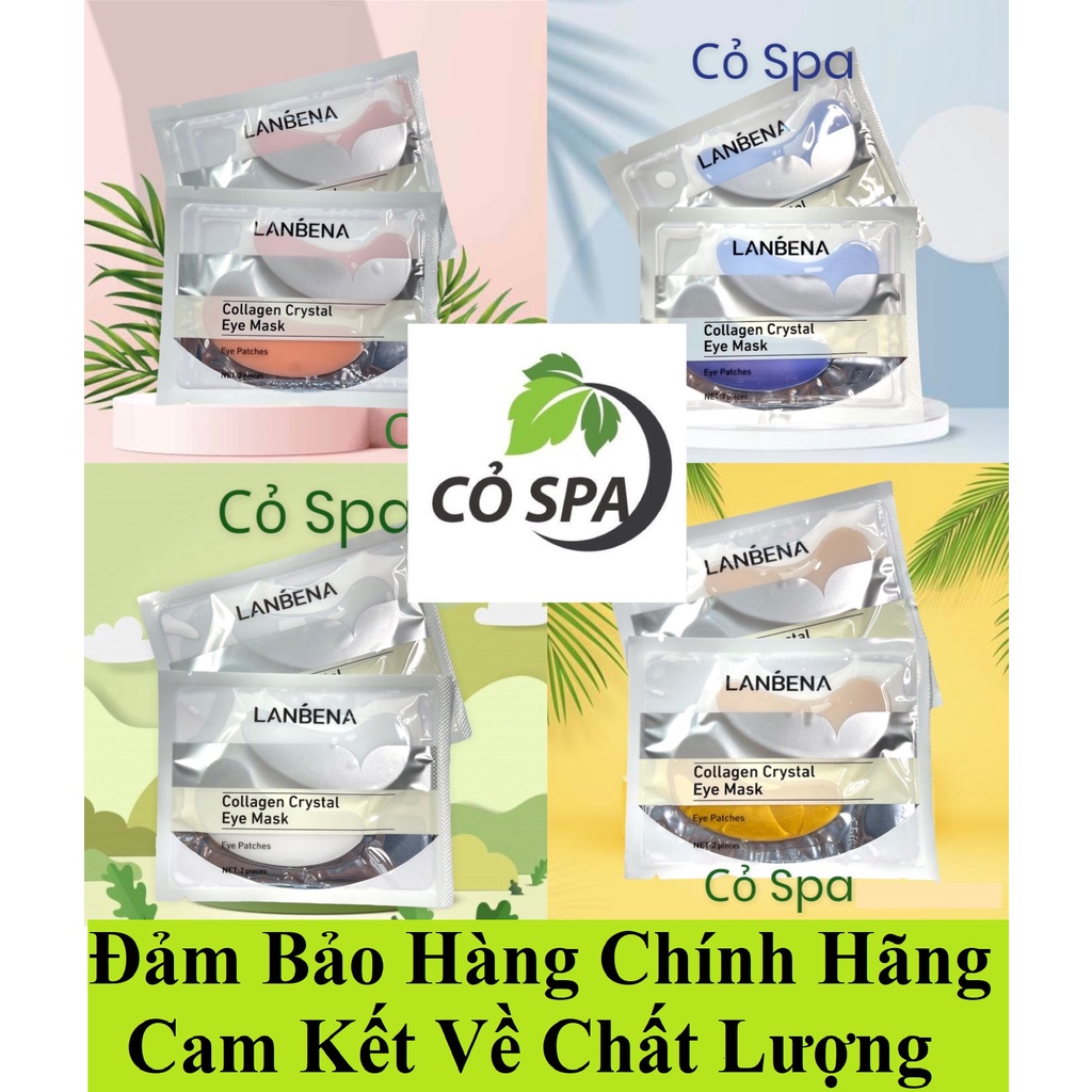 MẶT NẠ MẮT COLLAGEN ✨LANBENA✨ Mask Giảm Quầng Thâm, Bọng Mắt, Làm Săn Chắc Da Chống Nếp Nhăn Và Lão Hóa