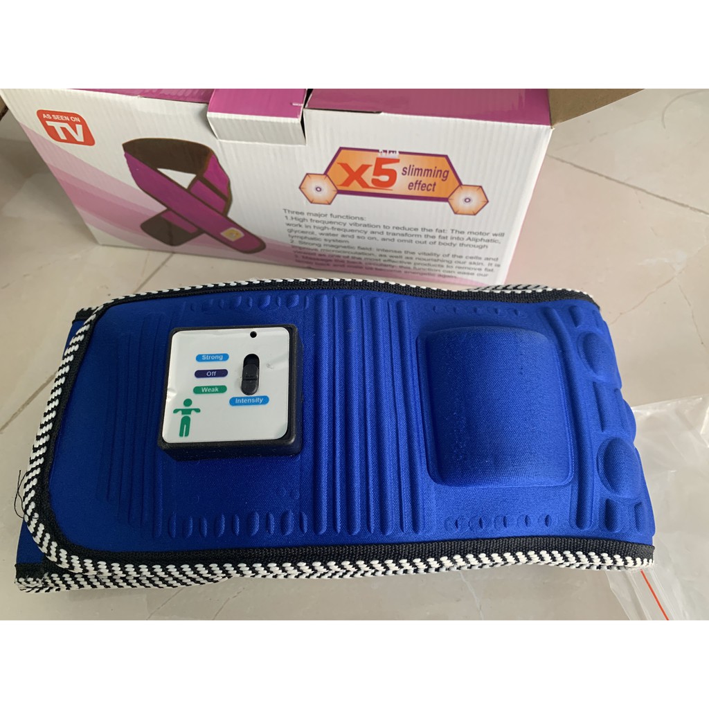 Đai massage giảm mỡ bụng X5 Hàn Quốc