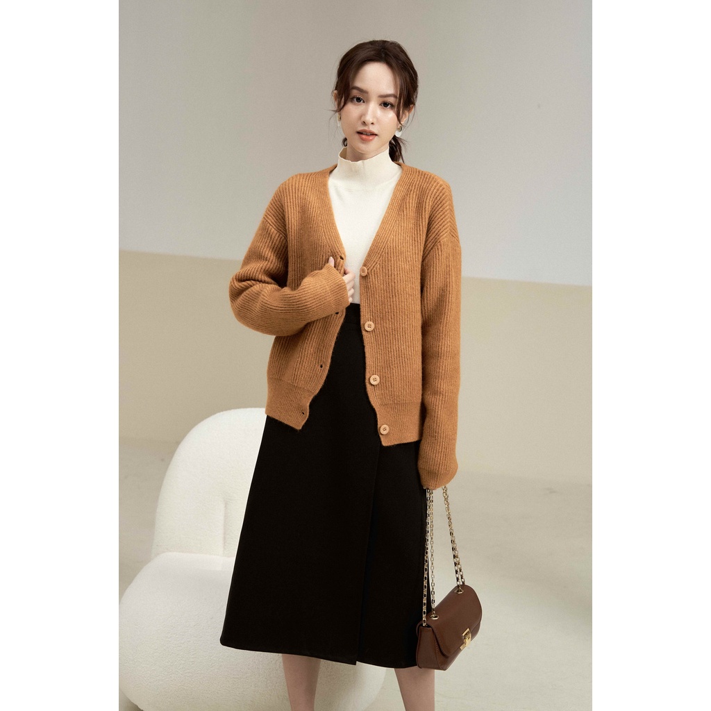 Len trơn mịn cổ lửng gân gấu TIINSTORE G21119 | BigBuy360 - bigbuy360.vn