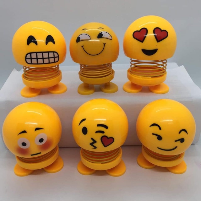 Thú nhún lò xo Emoji đáng yêu nhún nhảy-Emoji Con Lắc Lò Xo giao ngẫu nhiên