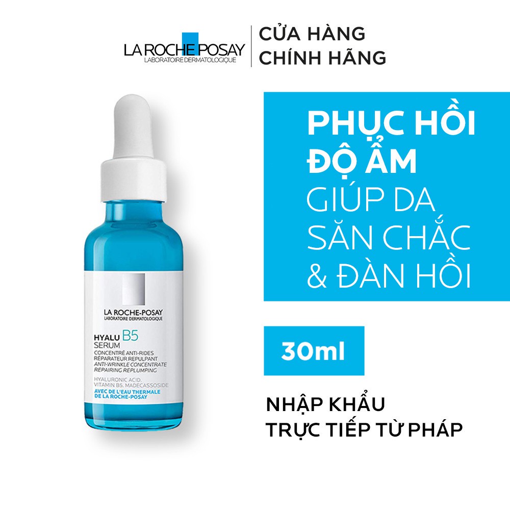 Dưỡng chất chuyên sâu giúp hỗ trợ quá trình tái tạo da La Roche-Posay Hyalu B5 Serum 30ml