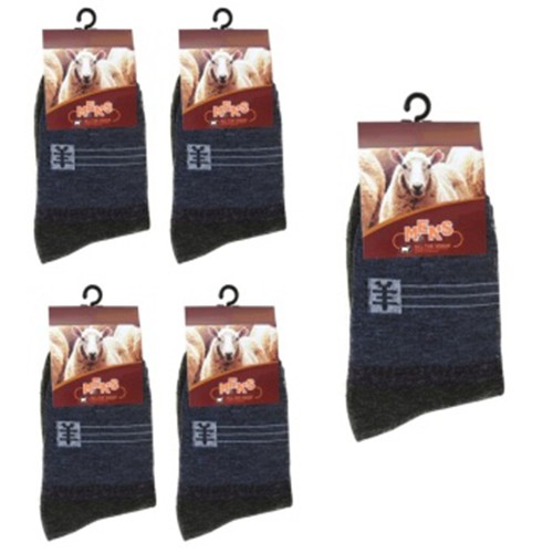 Bộ 2 Đôi Tất Dệt Lông Cừu Siêu Ấm USA Store