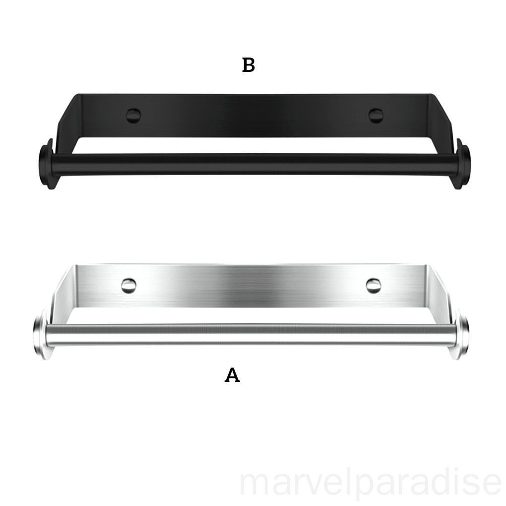 Giá Đỡ Khăn Giấy Cuộn Bằng Thép Không Gỉ Gắn Tường Không Cần Khoan Lỗ Cho Nhà Tắm / Nhà Bếp