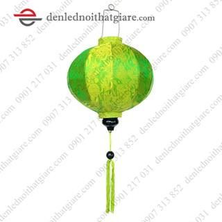 *HỎA TỐC HCM * Đèn lồng HỘI AN vải lụa 45cm kiểu Tròn 100E45