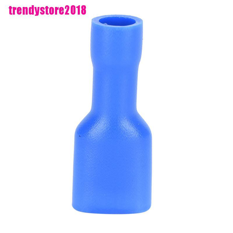 Set 100 Đầu Nối Dây Điện Cách Nhiệt Màu Xanh Dương