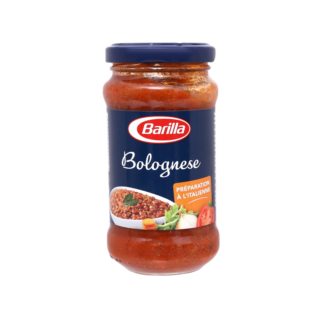 Sốt Mỳ Ý cà chua thịt bò băm, Rau củ quả hiệu Barilla