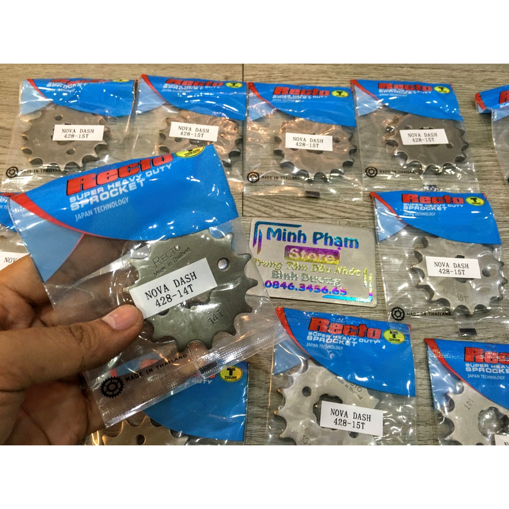 Nhông Recto dành cho Exciter 150, Winner 150, Winner X, Raider Fi, Satria Fi chính hãng