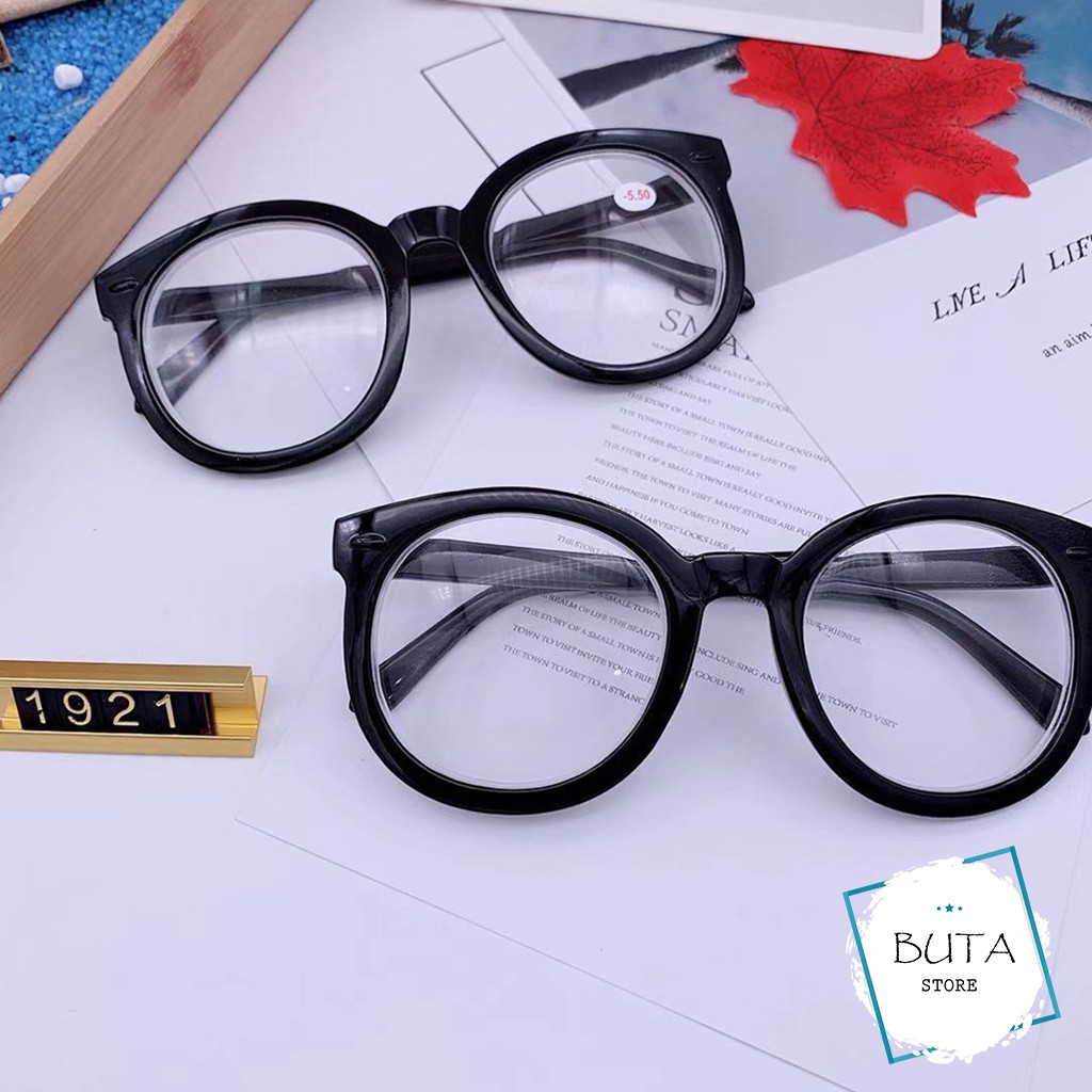 Mắt Kính Thời Trang Gọng Tròn Phong Cách Vintage Buta | BigBuy360 - bigbuy360.vn