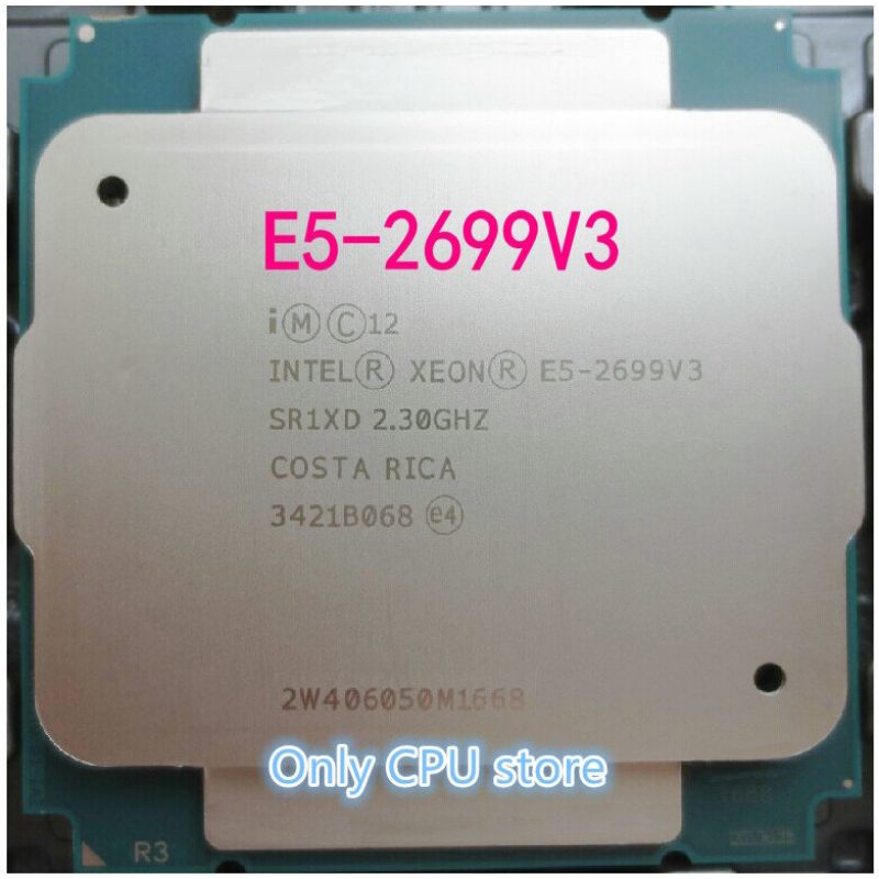 cpu xeon e5 2690v3 / e5 2670v3 / e5 2667v3  / e5 2660v3 / e5 2650v3 / e5 2695v3  socket 2011v3 / tặng keo tản nhiệt