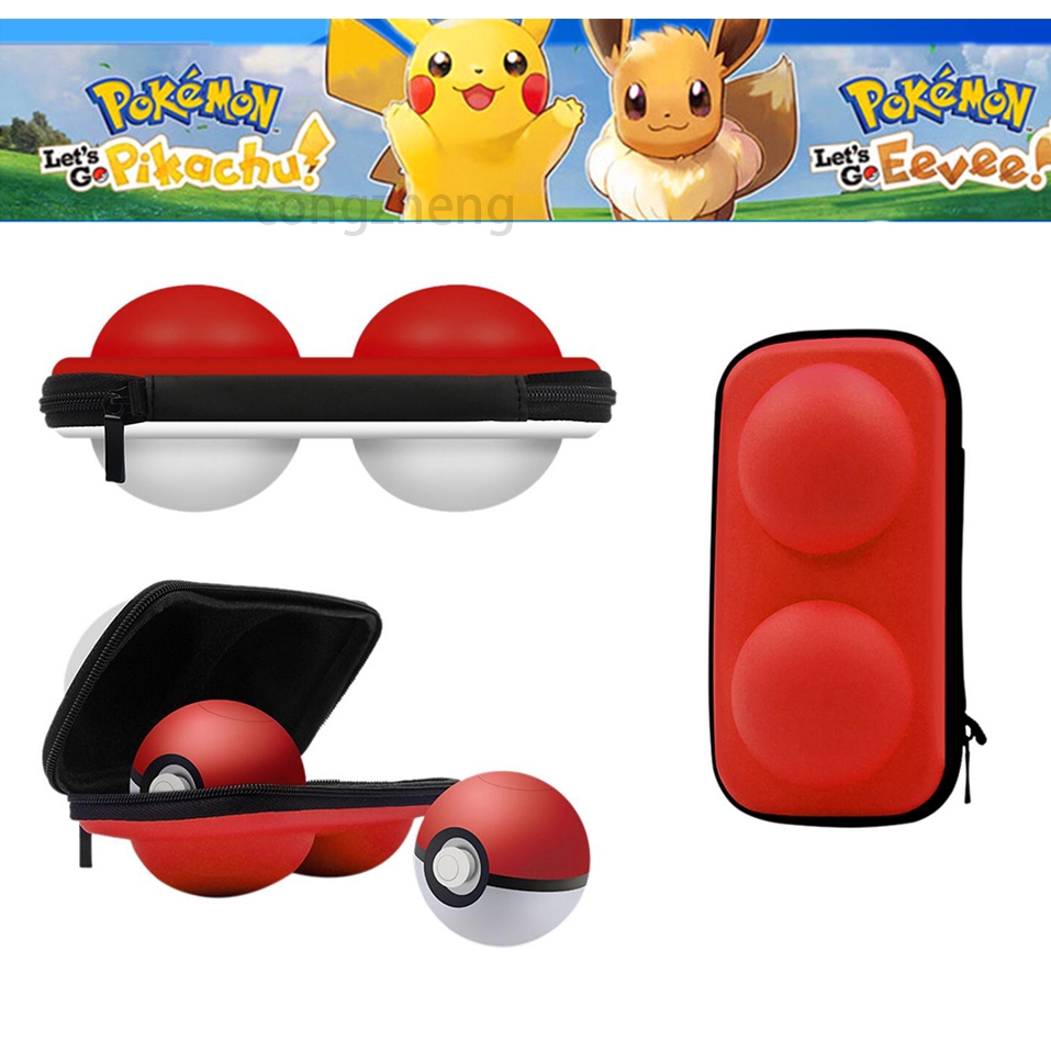 2 PCs Nintendo Switch Poke Ball Storgage Bag Cover New Style Pokemon Protecting Bag NS Protective Case