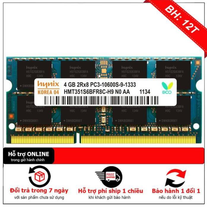 [BH12TH] RAM LAPTOP DDR3 2GB, 4GB, 8GB - BUS 1600 (PC3 12800) Zin Tháo Máy Chính Hãng