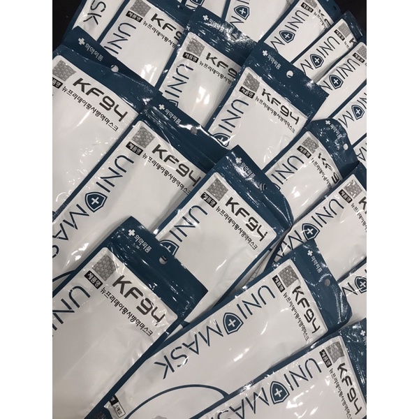 Thùng 300 Cái Khẩu Trang Cá Uni Mask KF94 Hàn Quốc