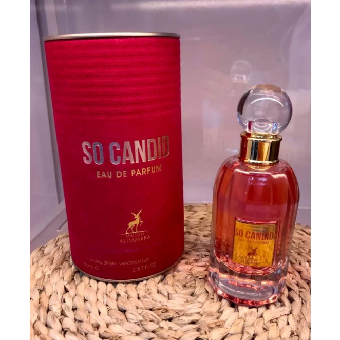 [SIÊU_HOT] Nước hoa nội địa Dubai So Candid 85ml ngọt thanh quyến rũ