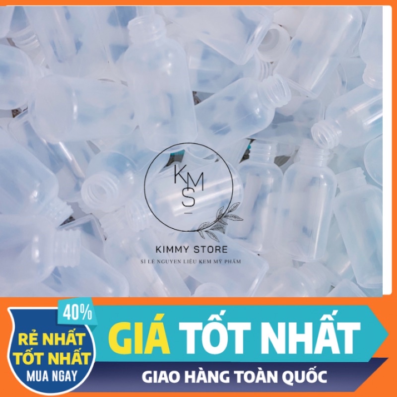 combo 100 chai 10ml ống bóp nhựa rỗng chiết