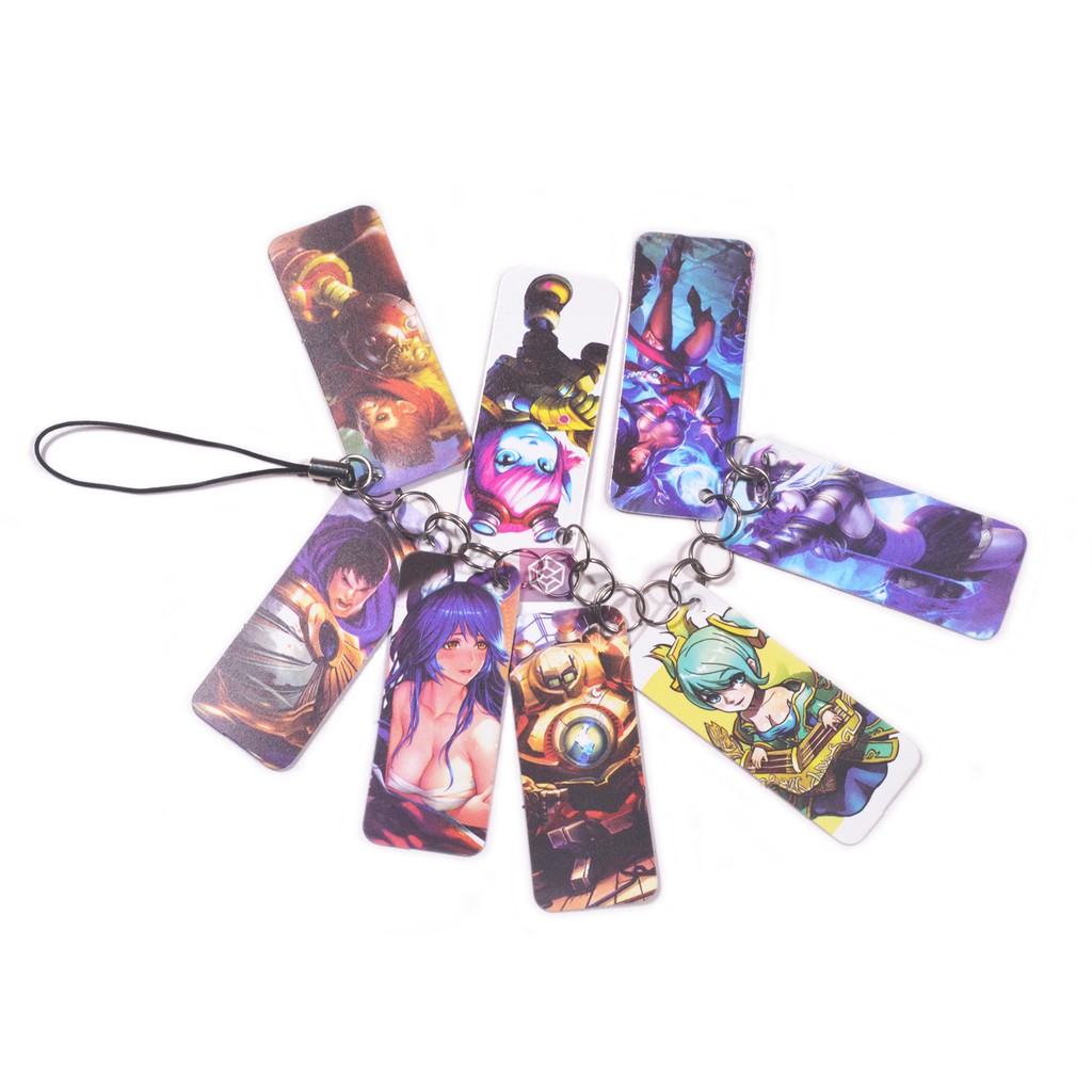 Xâu móc khóa thẻ Anime - League of Legends