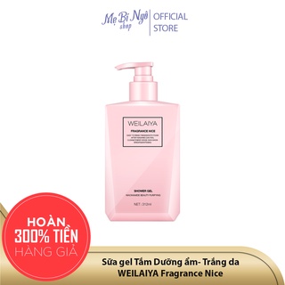 Sữa gel Tắm Dưỡng ẩm- Trắng da WEILAIYA Fragrance Nice Hồng, Trứng Cá Tầm Cavear 312ml [ CHÍNH - HÃNG ]