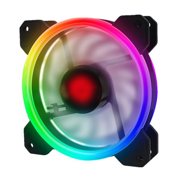 KGAW LD0 Quạt Tản Nhiệt, Fan Led RGB Coolmoon V2 - Đồng Bộ Hub Coolmoon 12 13