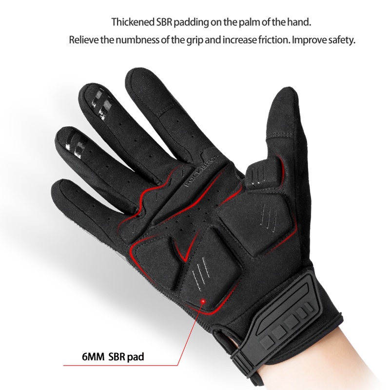 Găng tay lái xe máy ROCKBROS chống trượt thoáng khí