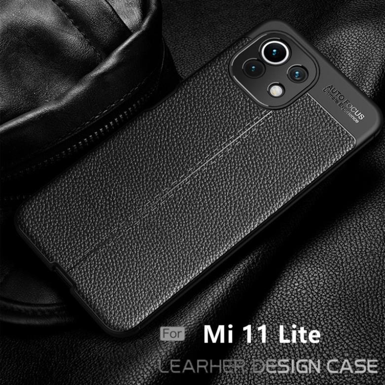 Ốp lưng xiaomi mi 11 lite chống vân tay cao cấp , mặt lưng tản nhiệt chính hãng