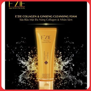 Sữa rửa mặt đa năng Collagen và Nhân Sâm Ezie 130ml