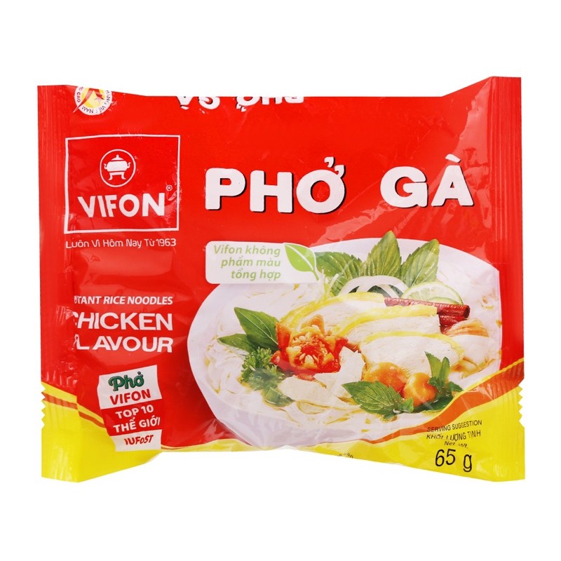 PHỞ BÒ/ PHỞ GÀ VIFON 65G