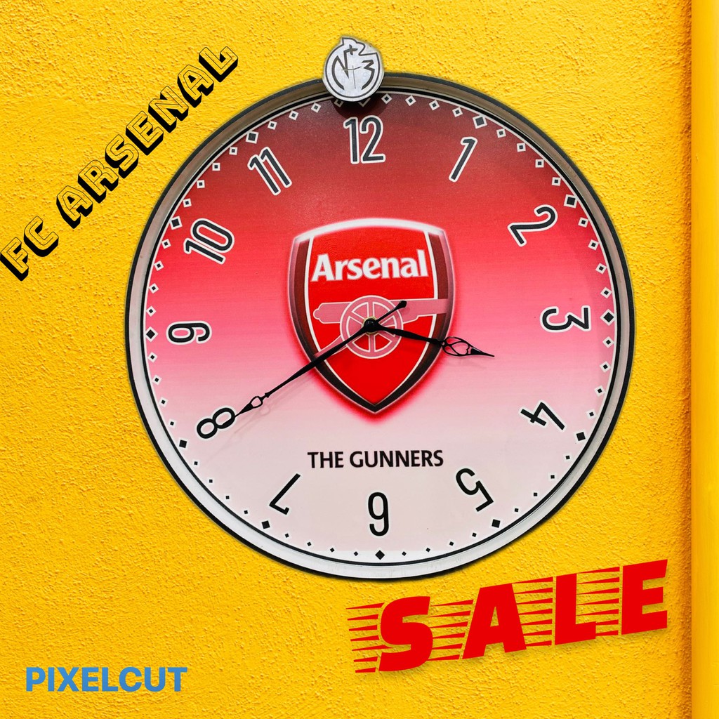 ARSENAL - Đồng hồ trang trí câu lạc bộ ars